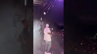 DJ Maphorisa operating the  “Manzi Nte” dance at Afro Nation 2024