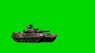 Tank Green screen Free