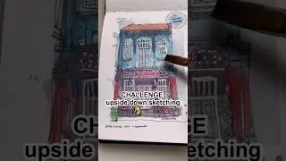 Shopfront challenge + sketching upside down