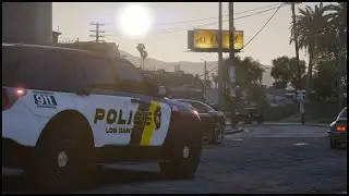 PLAYING AS A COP IN GTA 5 | LSPDFR | VIEWPOINT MOD ! | CITY PATROL #4k