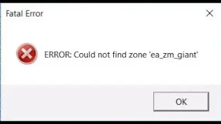 How to fix Could not find zone error in Black Ops 3 for Custom zombies maps (PC)