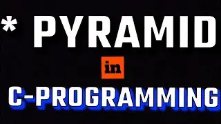 🔥Print * PYRAMID in C-PROGRAMMING👨‍💻