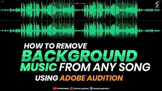How to remove background music from any song using adobe audition | Acapella | Synth Studio's