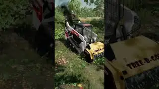 Mini-excavator in Farming Simulator 22 