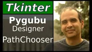 Tkinter - Pygubu Designer - Path Chooser Input Widget