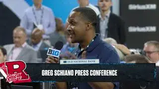 Rutgers Coach Greg Schiano Speaks at Big Ten Media Days