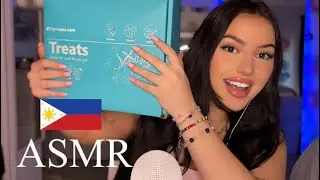 ASMR Trying Snacks From The Philippines 🇵🇭 TRYTREATS MUKBANG!  ￼#asmr #mukbang