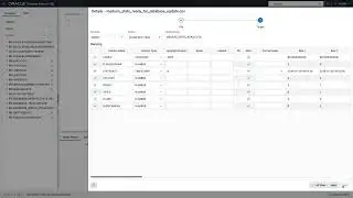 Creating a new table with Oracle SQL Developer Web's  Data load function