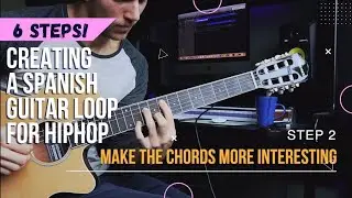 How I create GUITAR LOOPS for HIPHOP Producers (6 steps)