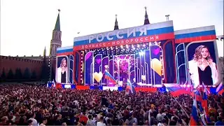 Наталья Качура - Россия любовь моя (Красная площадь, Москва)