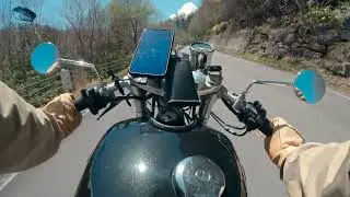 【SR400】排気音が心地良い動画/exhaust  sound only 【ビーナスライン】