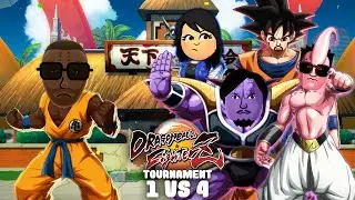 Begun, The Spam War Has | 1v4 Tournament - DRAGON BALL FIGHTERZ