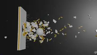 Houdini RBD Test - Wall Destruction