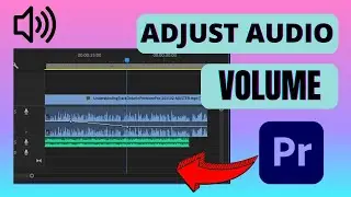 INCREASE & DECREASE Audio Volume In Premiere Pro (SHORT Tutorial)