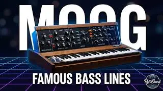 Famous Moog Minimoog Bass Lines in Music History