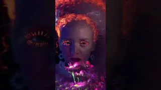 UV paint photoshoot #photographer #photoshoot #femaleempowerment #create #photo #art