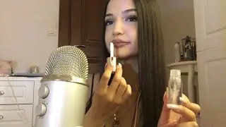 lipgloss application ve sohbett!! turkce asmr