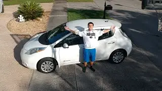 2013 USED Nissan LEaF S REVIEW: Soon To Be A Tree!