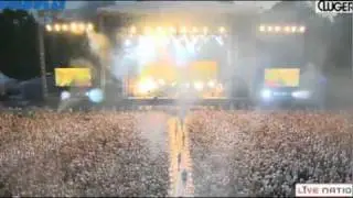 Coldplay - fix you (live on Where The Action Is Festival in Gothenburg 2011)