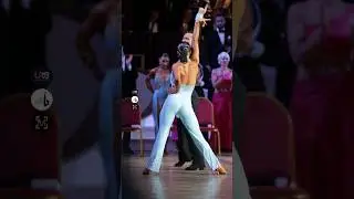 Chacha gone "Light Blue" at The Open Worlds Blackpool 2024 ✨️🩵 #dance #latin