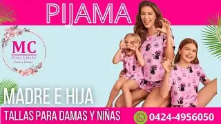 PIJAMA MADRE E HIJA❤️ Patrón gratis