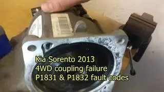 Kia Sorento 4WD coupling failure