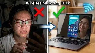 How to Mirror Phone (Android) to Laptop Screen | Wireless