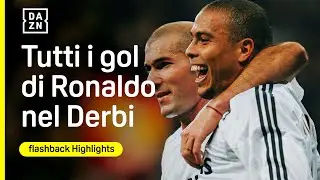 Tutti i gol di RONALDO il Fenomeno nel Derbi madrileño | Atletico Madrid-Real Madrid | LaLiga | DAZN