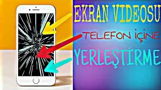 EKRAN VİDEOSU TELEFON İÇİNE YERLEŞTİRME (ANDROID MONTAJ)
