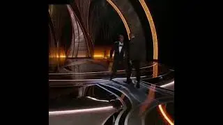 Will Smith try to slap on Chris Rock but its CGI