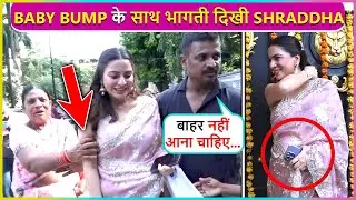 Pregnant Shraddha Arya Runs On Street After Getting Mobbed By Ladies Outside Ekta's House