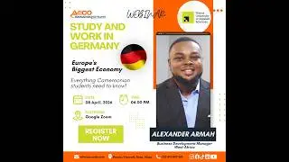 AECO x GISMA Webinar - Study & Work in Germany