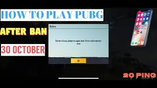 How to play PUBG MOBILE After Server Down iphone/ios/android
