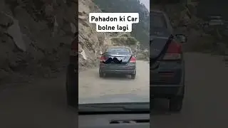 Pahadon ki bolne waali car #shorts