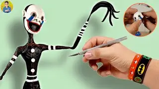 I made THE MARIONETTE from JR’s🎭 with plasticine [sculpture] PORCELANA✔✔ POLYMER CLAY✔