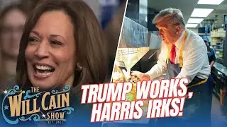 Kamala MOCKS Christians! PLUS, Trump works McDonald's, Rogan podcast next? | Will Cain Show