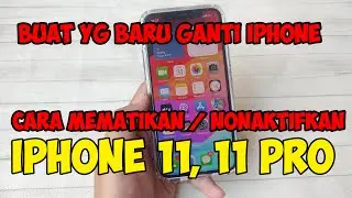 cara mematikan hp iphone 11 pro