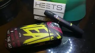 Клеим наклейку на айкос / Stikermod for iqos