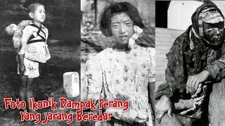 daftar populer foto ikonik dampak perang yang jarang beredar