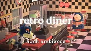 Retro Diner 🥤 Upbeat Music to Keep You Motivated • Animal Crossing Ambience for Study & Work