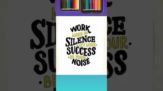 calligraphy drawing - Creative font 