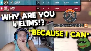 Tyler1 Flames Innocent Girl in Overwatch 2
