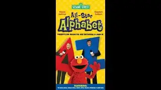 Sesame Street: All Star Alphabet (2005 VHS)