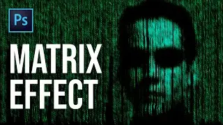 How to Make a Matrix Effect in Photoshop ! Tutorial
