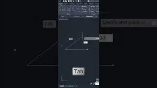 Angle line drawing in Autocad 