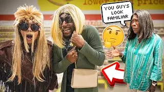 Wearing WIGS In Public To See If My MOM Notices Me & My Girlfriend!! *HILARIOUS*