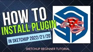 how to install plugin/ extention in sketchup 2020/21/22 | sketchup tips