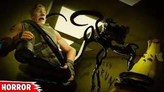 HORROR BACK ROOM STORY FORTNITE (TUTORIAL) BOTH ENDINGS