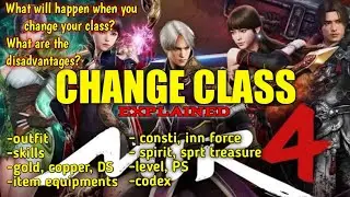 MIR4 CHANGE CLASS-  Explained/ what happen when you reach lvl50 in MIR4 