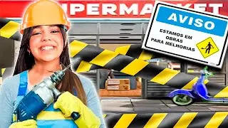 REFORMA COMPLETA NO SUPERMARKET SIMULATOR: De Volta com Tudo!